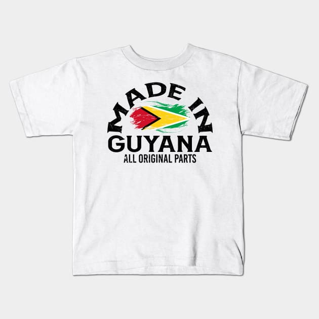 Born in Guyana Kids T-Shirt by JayD World